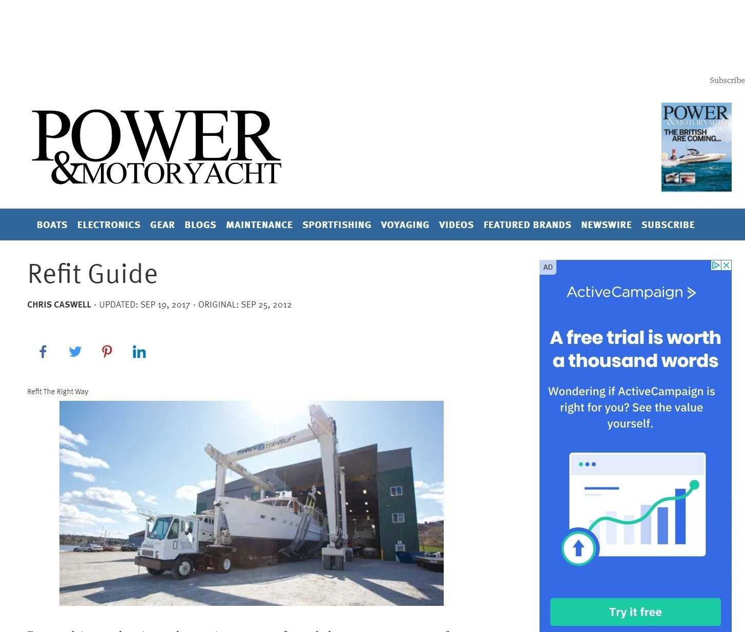 2016 PowerYachtRefitGuide - Karen Lynn Interiors - Interior Design for Yacht, Aircrafts and Residential Projects